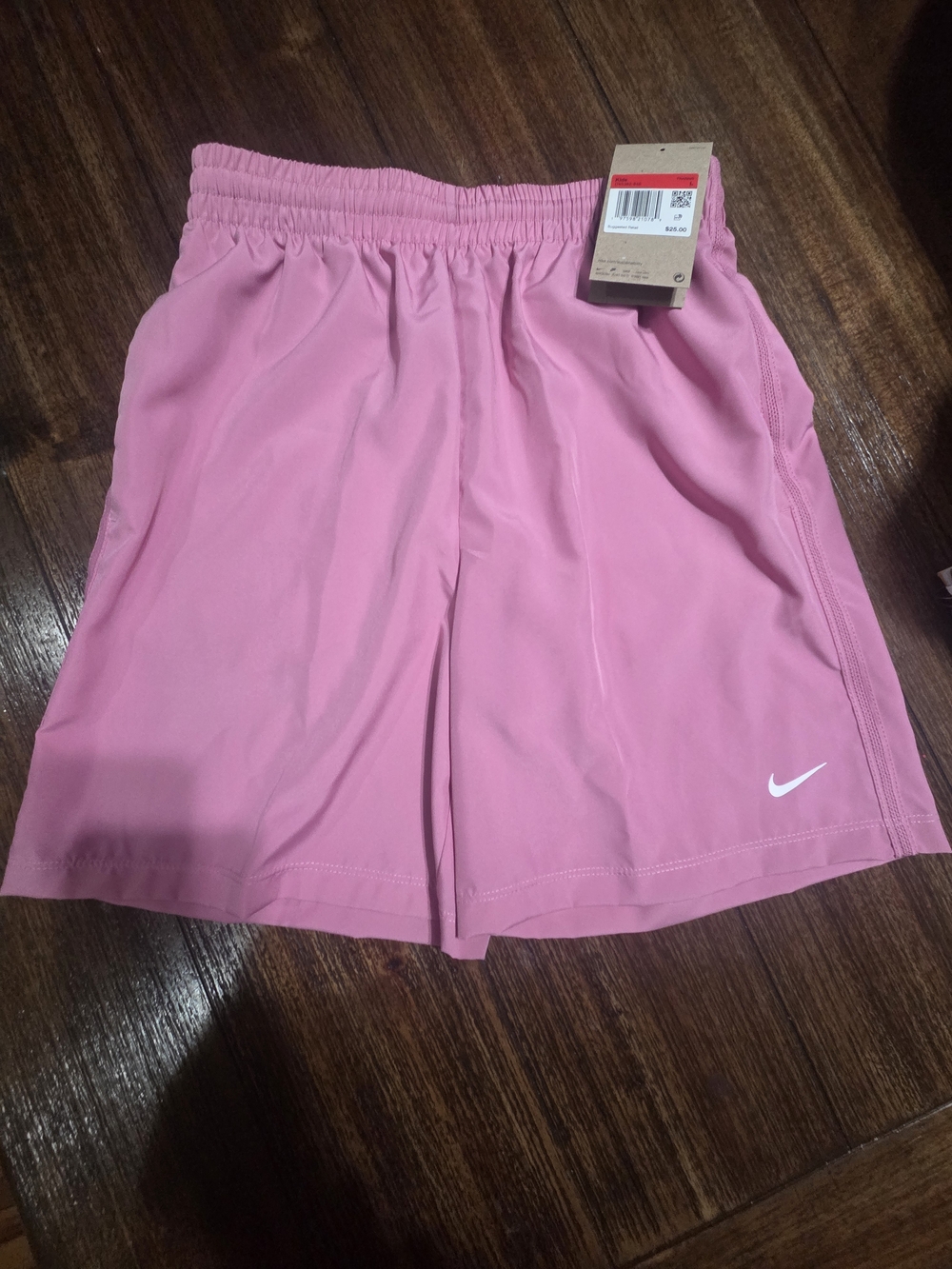 Nike Pink Girls' Athletic Shorts